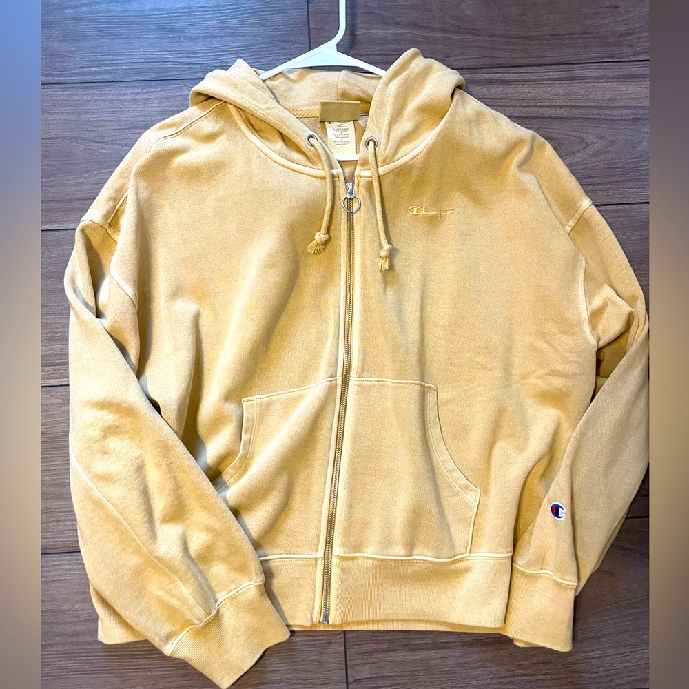Champion size medium zip-up hoodie